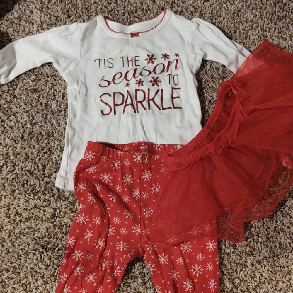 Holiday Christmas pajama set